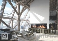 Židinys dujinis M-design 1900DH Diamond Gas