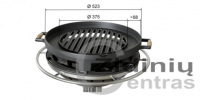 Brunner GUSTO GRILL - lauko grilis su špižinėmis grotelėmis kepimui