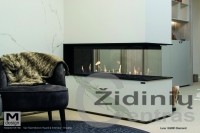 Židinys dujinis M-design Luna 1300RD Gas