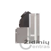 Židinys Brunner KK51/55P lenktas (universalus kupolas)