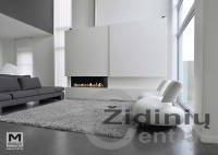 Židinys dujinis M-design Luna 1150H Gas