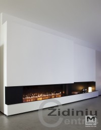 Židinys dujinis M-design Luna 1900H Gas