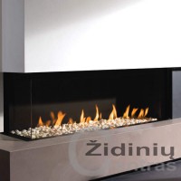 Židinys dujinis M-design 1300CL/CR Diamond Gas