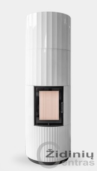 Akumuliacinė šilumą kaupianti krosnelė Blox R55 (keramika balta blizgi)