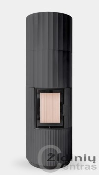 Akumuliacinė šilumą kaupianti krosnelė Blox R55 (keramika juoda matinė)