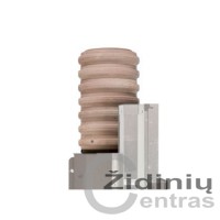 Židinys Brunner KK51/55P lenktas (terakotiniai žiedai)