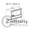 Krosnelė Cubebox 10 + staliukas-malkinė