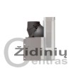 Židinys Brunner KK51/67P lenktas (špižinis kupolas)