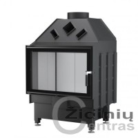 Židinys UNICO DRAGON 4/16-A (su vienu stiklu)