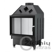 Židinys UNICO DRAGON 4/16XL-A (su vienu stiklu)