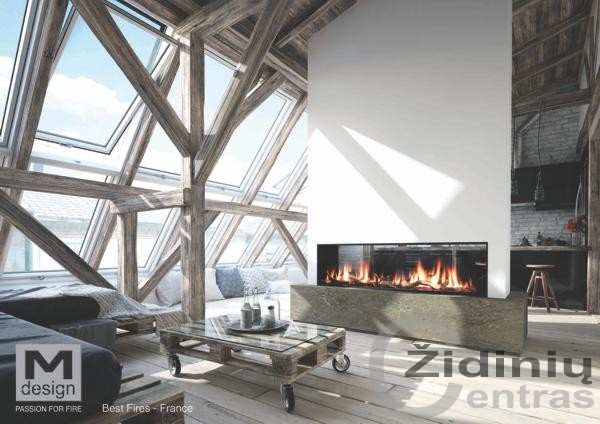 Židinys dujinis M-design 1900DH Diamond Gas