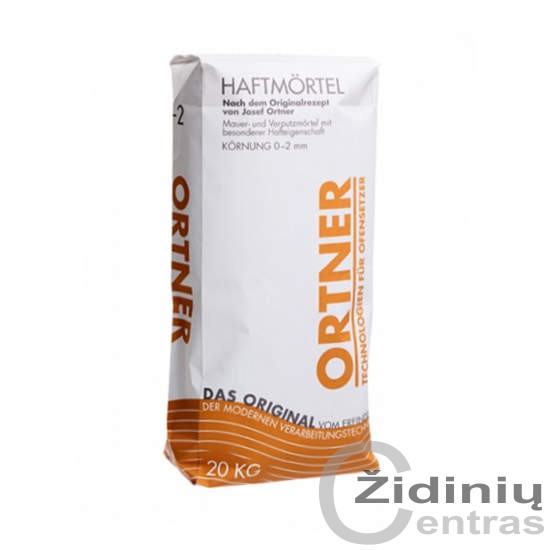 Ortner klijuojantis skiedinys «ORIGINAL» 20kg. 0-2mm