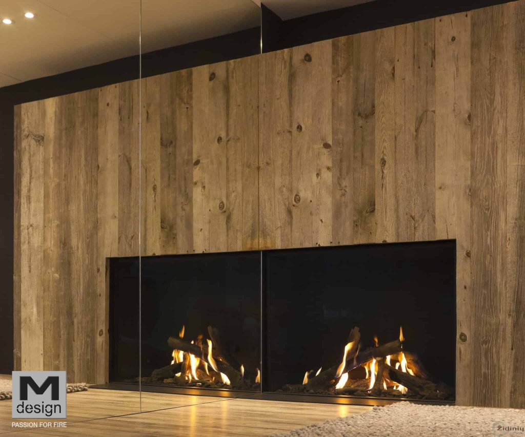 Židinys dujinis M-design True Vision 1300V Gas