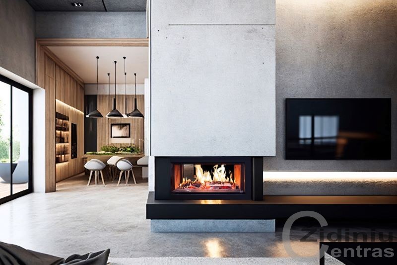 Židinys M-design Venus V23 850 D