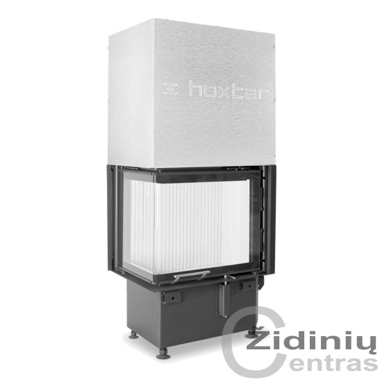 Židinys Hoxter ECKA 50/35/45LH kairė (su stiklo paketu)