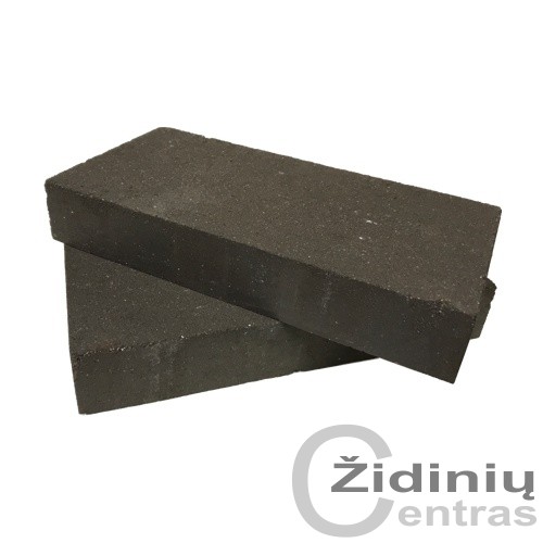 Šamotinė plyta 230x114x40mm (juodas šamotas)