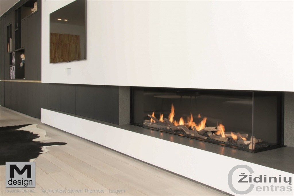Židinys dujinis M-design Luna 1600CL/CR Gas
